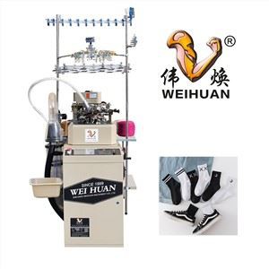 Weihuan (WH) Computeried تک سیلندر ساده بافندگی ماشین برای کودک، پشمی جوراب، جوراب هيستولوژيك مو, Wh 6f تحقیق