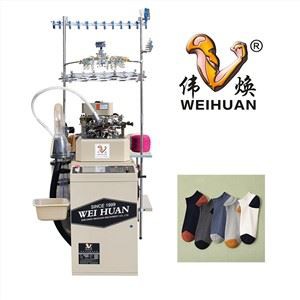 اینچ 5'' کامپیوتری انتخاب تری جوراب و پودی بافندگی حلقوی ماشین، ماشین جوراب جوراب ساخت دستگاه جوراب های کامپیوتری ماشین بافندگی