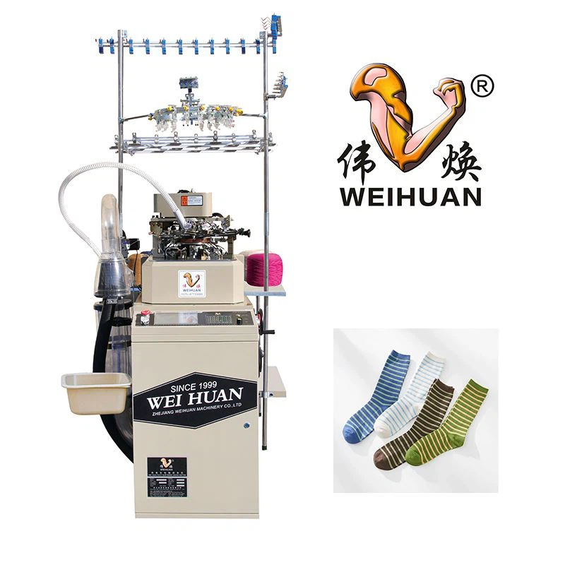 اینچ 5'' کامپیوتری تری و ساده دو استفاده از جوراب بافندگی ماشین، ماشین جوراب جوراب ساخت دستگاه جوراب های کامپیوتری ماشین بافندگی